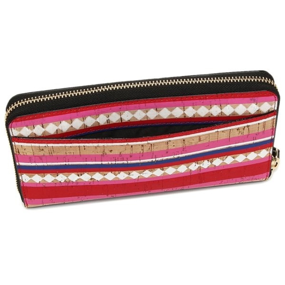 RARE Kate Spade Campus Lane Cork Zip Lacey Wallet - Picture 6 of 8